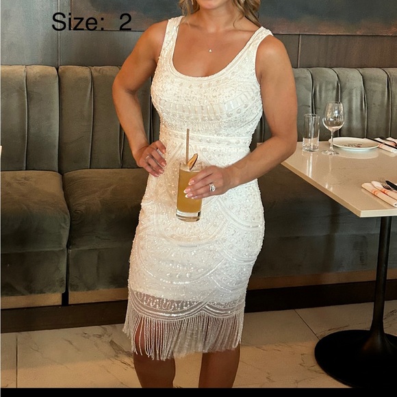 Beaded after party dress - Picture 1 of 1